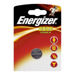 Батарейка Energizer CR2025 Lithium 1шт. E301021302