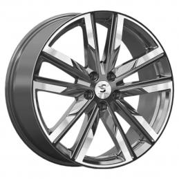 КиК КР014 (20_Geely Tugella) 8x20 PCD5x108 ET46 Dia63.35 Diamond gloss graphite