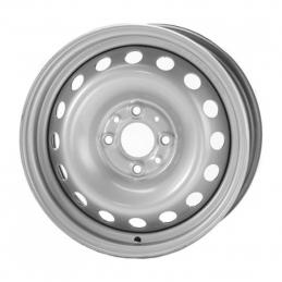 TREBL X40003 6x15 PCD4x100 ET40 Dia56.6 Silver